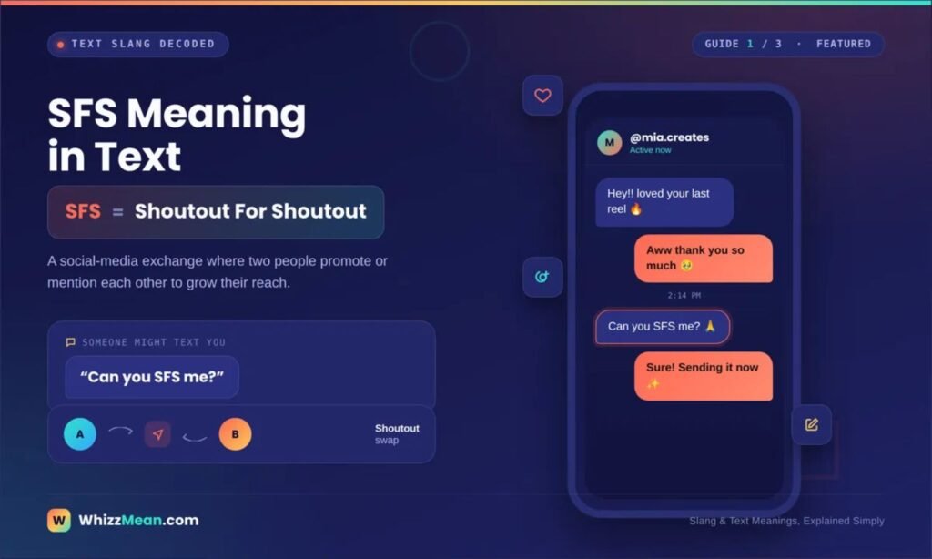 SFS Meaning in Text: What It Stands for & How to Use It