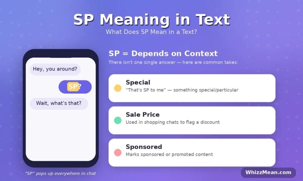 SP Meaning in Text: What It Stands for & How to Use It