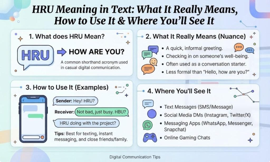 HRU Meaning in Text: What It Really Means, How to Use It & Where You’ll See It