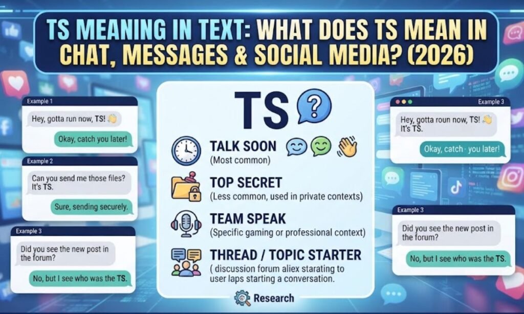 TS Meaning in Text: What Does TS Mean in Chat, Messages & Social Media? (2026)