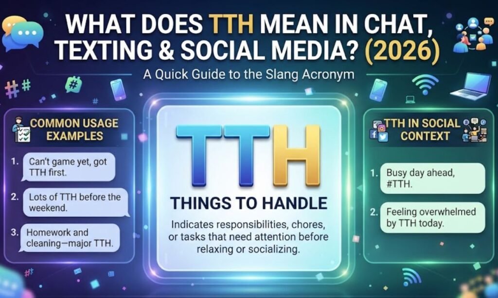 TTH Meaning in Text: What Does TTH Mean in Chat, Texting & Social Media? (2026)
