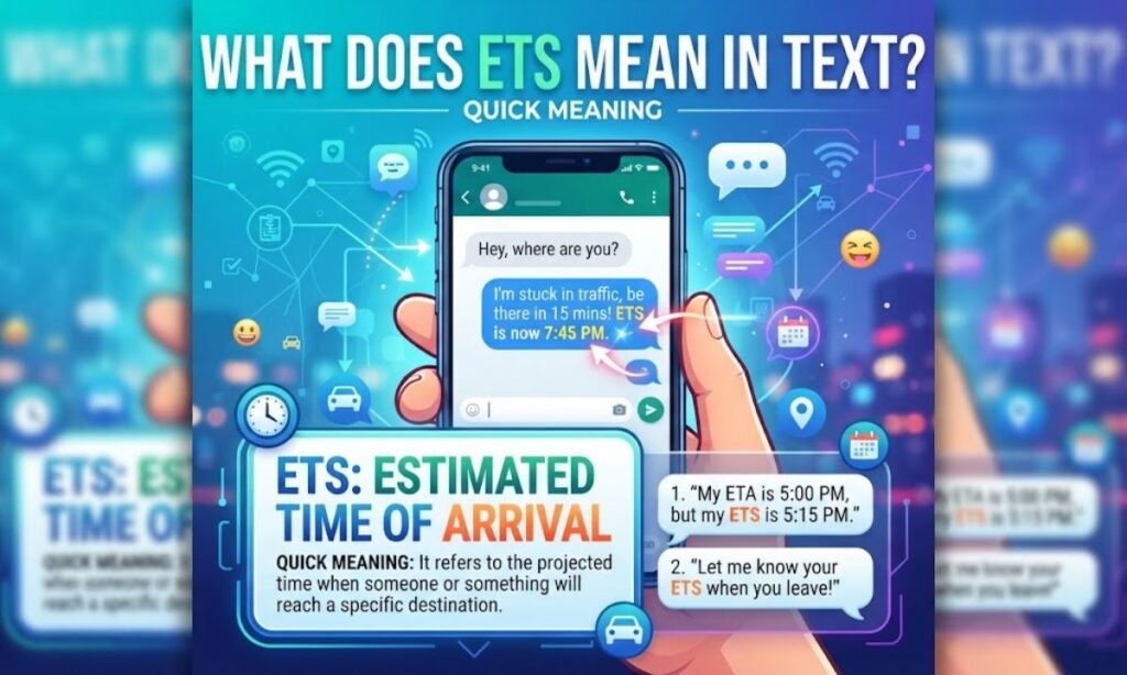 What Does ETS Mean in Text – Quick Meaning