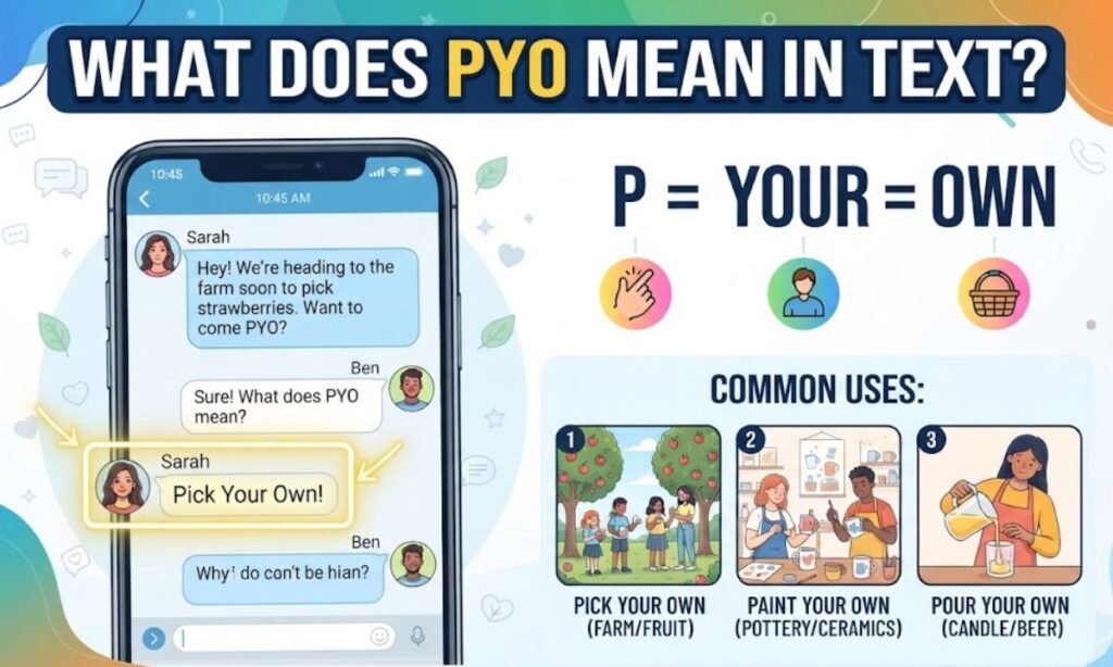 What Does PYO Mean in Text?