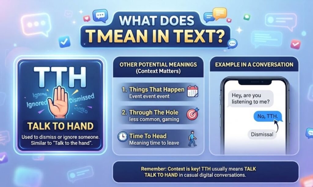 What Does TTH Mean in Text?