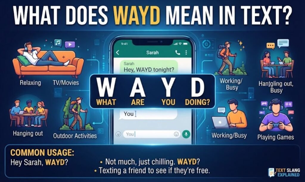What Does WAYD Mean in Text?