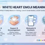 🤍 White Heart Emoji Meaning: What It Really Means in Texting, Love & Social Media (2026 Guide)