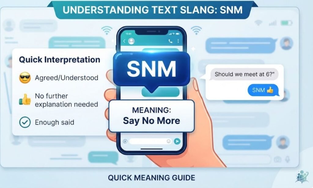 SNM Meaning in Text: Quick Meaning