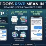 What Does RSVP Mean in Text? Meaning, Uses & Examples (2026)