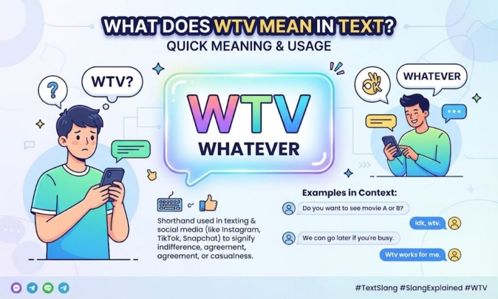 What Does WTV Mean in Text? Quick Meaning