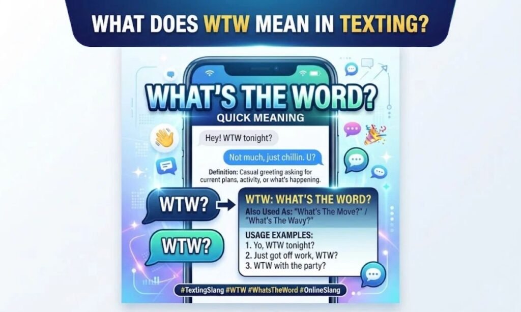 What Does WTW Mean in Texting? Quick Meaning